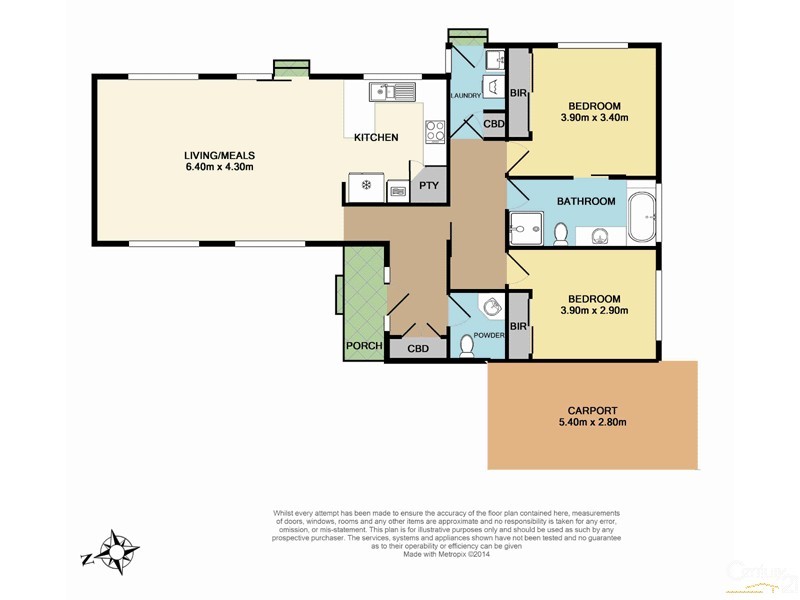 2/656 Warrigal Road, Oakleigh South VIC 3167 Floorplan