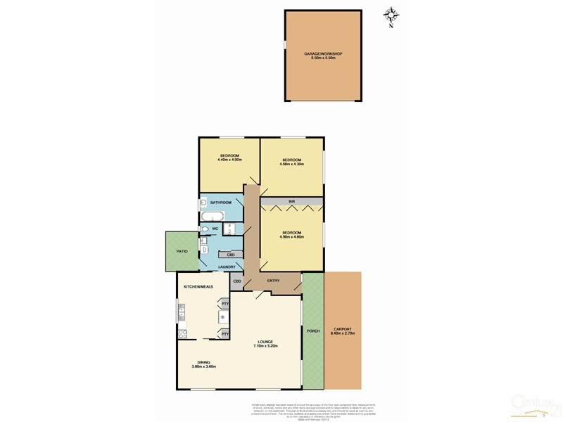 6 Ester Crescent, Clayton South VIC 3169 Floorplan