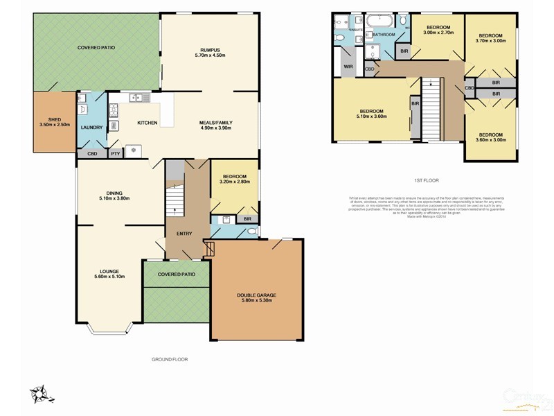 23 Poulter Crescent, Clarinda VIC 3169 Floorplan