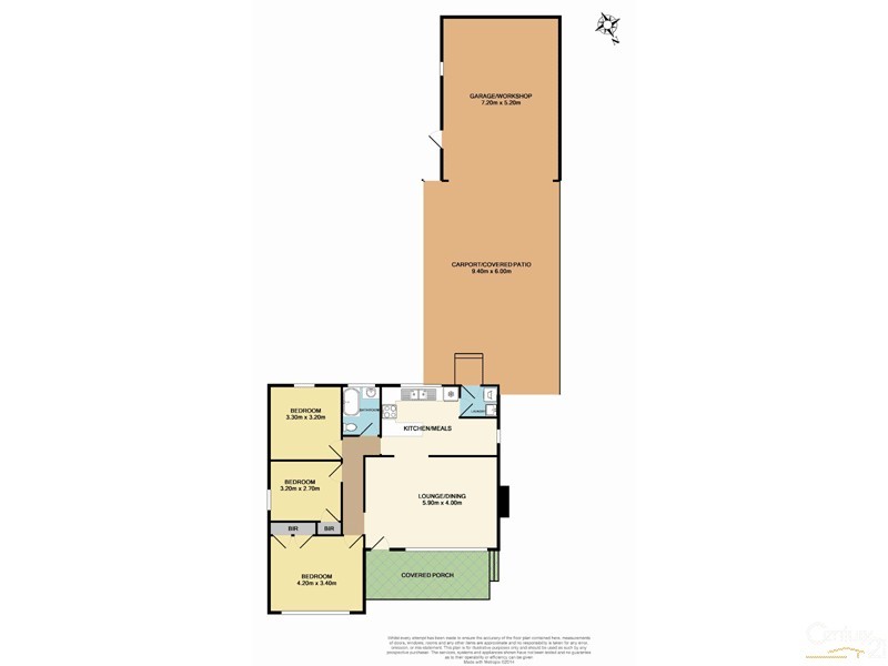 36 Heather Grove, Springvale VIC 3171 Floorplan