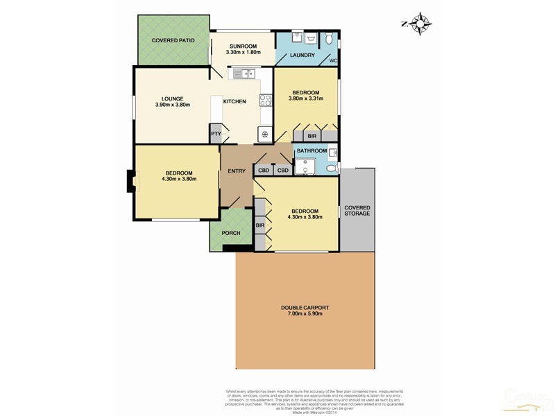 1/622 Warrigal Road, Oakleigh South VIC 3167 Floorplan