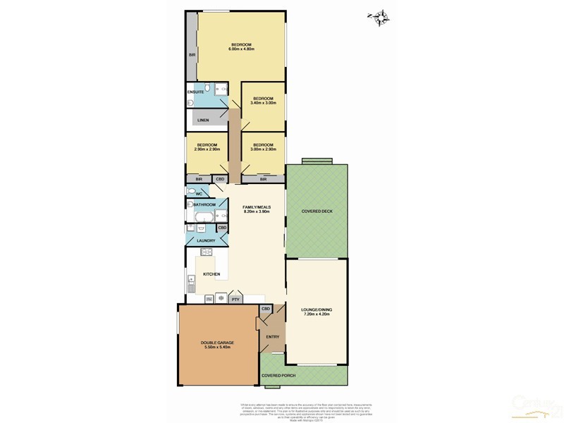 10 Bradley Court, Clarinda VIC 3169 Floorplan