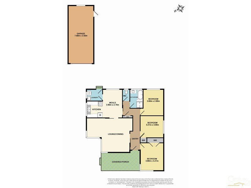 63 Bushland Avenue, Clarinda VIC 3169 Floorplan