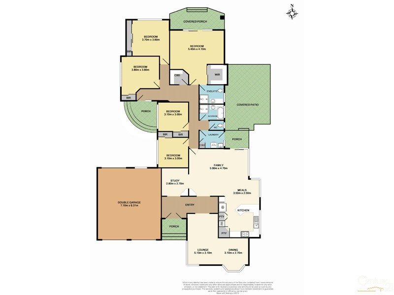 7 Cascade Street, Oakleigh South VIC 3167 Floorplan