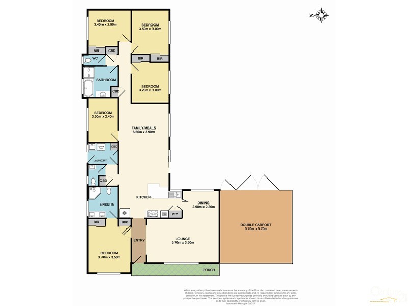 16 Firetail Court, Carrum Downs VIC 3201 Floorplan