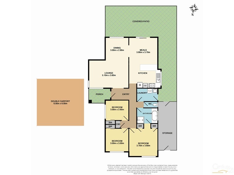 2 Darvel Court, Endeavour Hills VIC 3802 Floorplan
