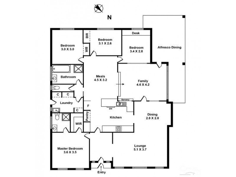 232 Centre Dandenong Road, Dingley Village VIC 3172 Floorplan