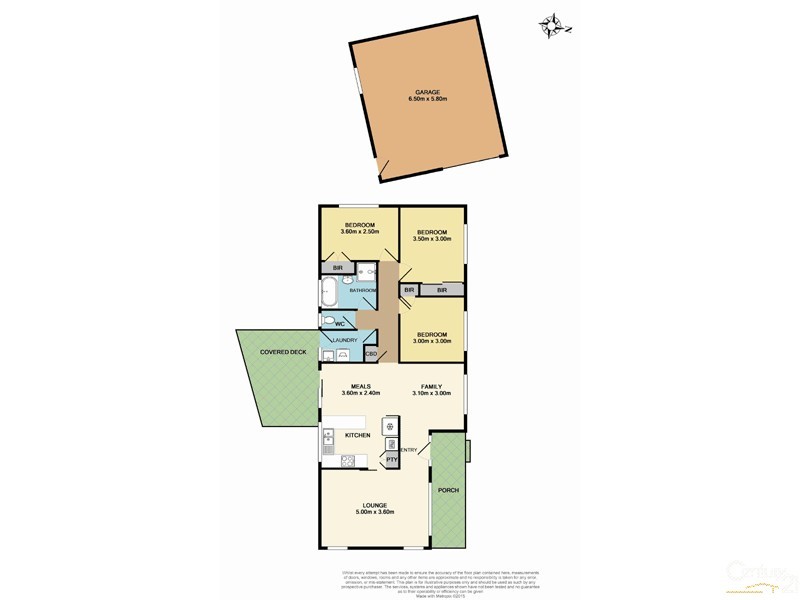 14 Taurus Avenue, Dandenong North VIC 3175 Floorplan