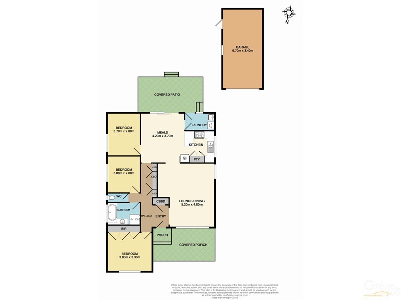 5 Newcombe Court, Clarinda VIC 3169 Floorplan