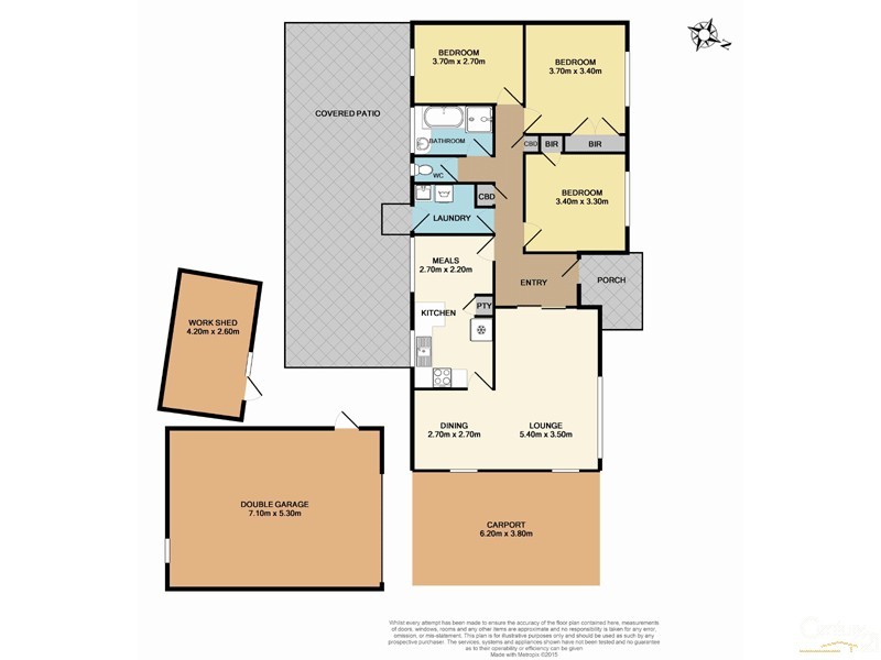 10 Leanne Crescent, Keysborough VIC 3173 Floorplan