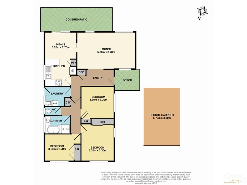 15 Sundowner Avenue, Clarinda VIC 3169 Floorplan
