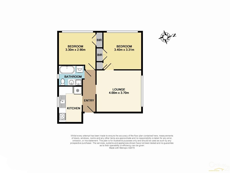 4/8 Queen Street, St Kilda East VIC 3183 Floorplan