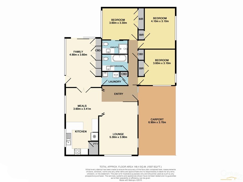 36 Glencannon Crescent, Clayton South VIC 3169 Floorplan