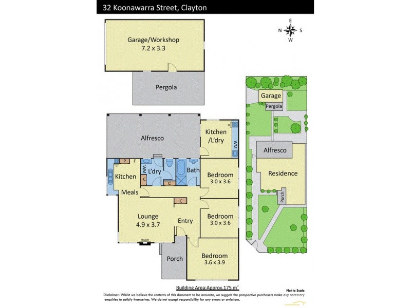 32 Koonawarra Street, Clayton VIC 3168 Floorplan