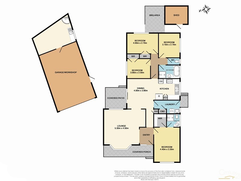 2 Kilara Place, Clarinda VIC 3169 Floorplan