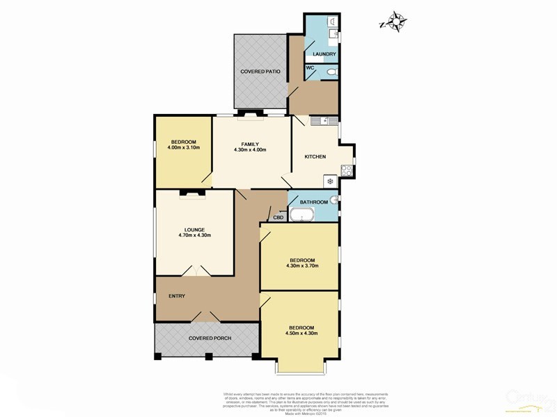 12 Poplar Grove, Carnegie VIC 3163 Floorplan