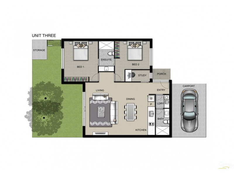 3/19 Wordsworth Avenue, Clayton South VIC 3169 Floorplan