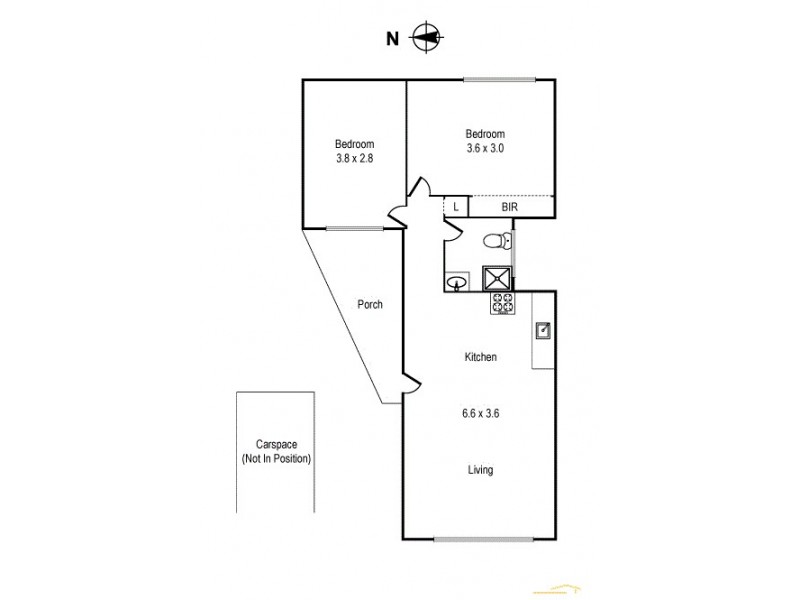 7/1802 Dandenong Road, Clayton VIC 3168 Floorplan