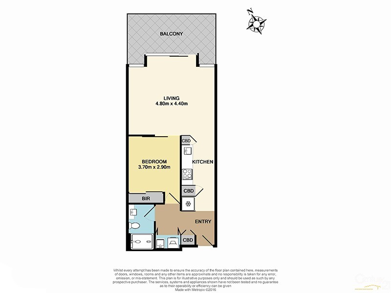 106/380 Bay Street, Brighton VIC 3186 Floorplan