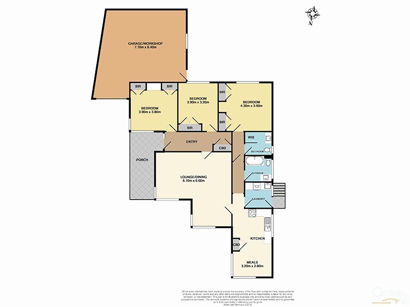 116 Osborne Avenue, Clayton South VIC 3169 Floorplan