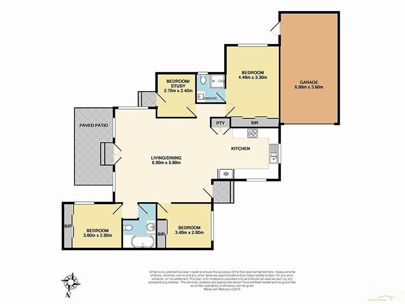 2/64 Fulton Street, Clayton VIC 3168 Floorplan