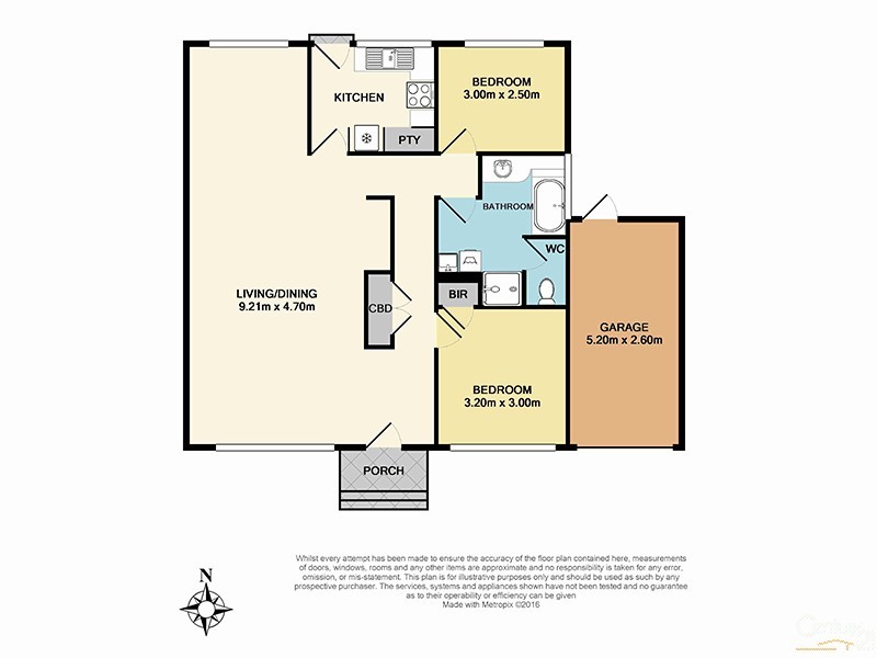 8/23 Francis Street, Clayton VIC 3168 Floorplan