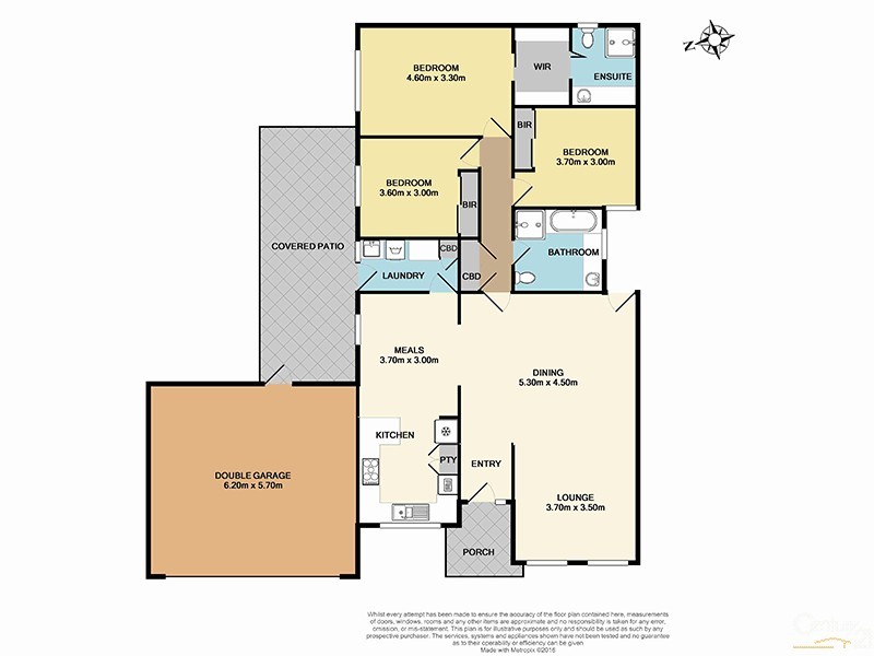 6 Rips Court, Dingley Village VIC 3172 Floorplan