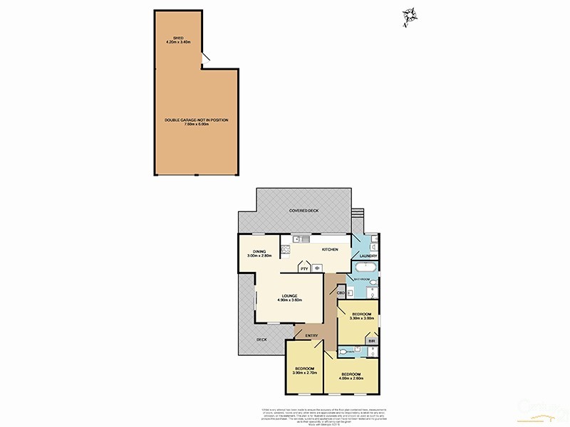 4 Estelle Court, Noble Park North VIC 3174 Floorplan