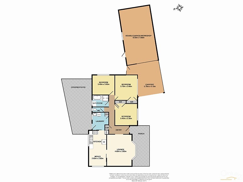 61 Bushland Avenue, Clarinda VIC 3169 Floorplan