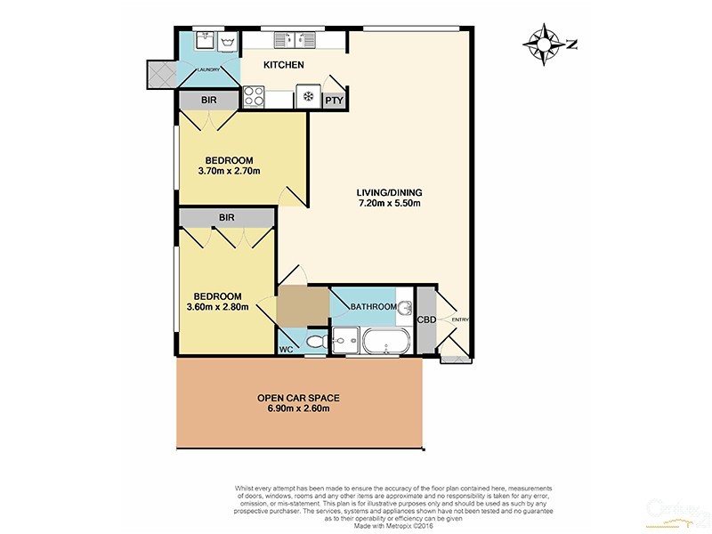 8/555 Clayton Road, Clayton South VIC 3169 Floorplan