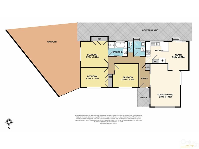 4 Bataba Court, Clarinda VIC 3169 Floorplan