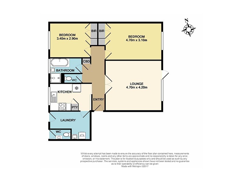 3/23 Elizabeth Street, Bentleigh East VIC 3165 Floorplan