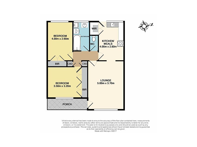 2/97 Bernard Street, Cheltenham VIC 3192 Floorplan