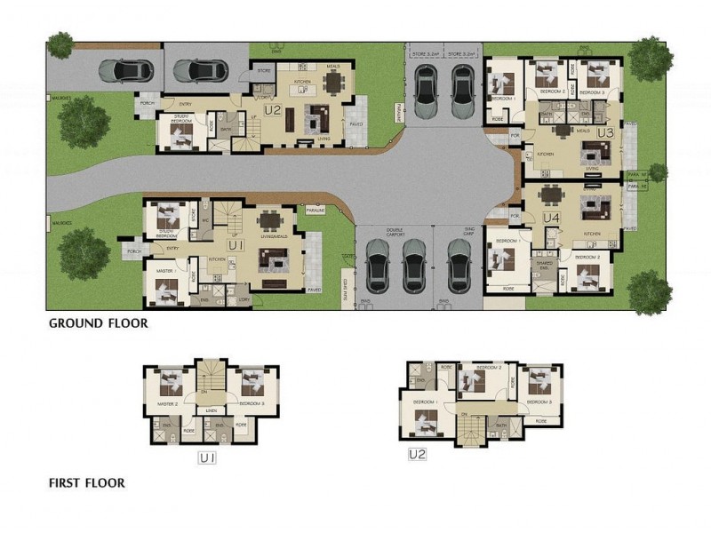 1/28 Bevan Avenue, Clayton South VIC 3169 Floorplan