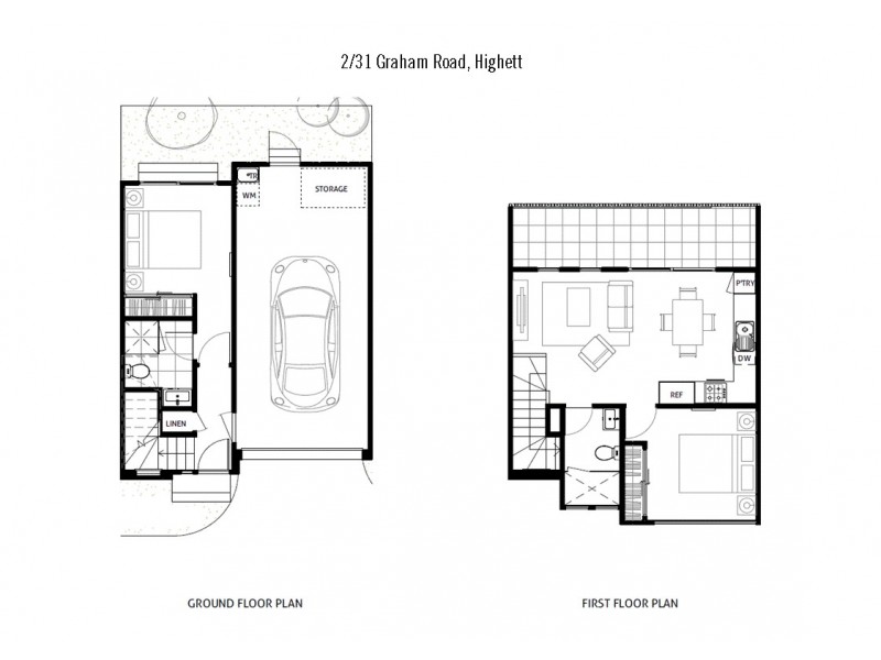 2/31 Graham Road, Highett VIC 3190 Floorplan