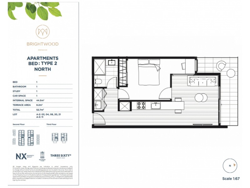 203/1-13 Renver Road, Clayton VIC 3168 Floorplan