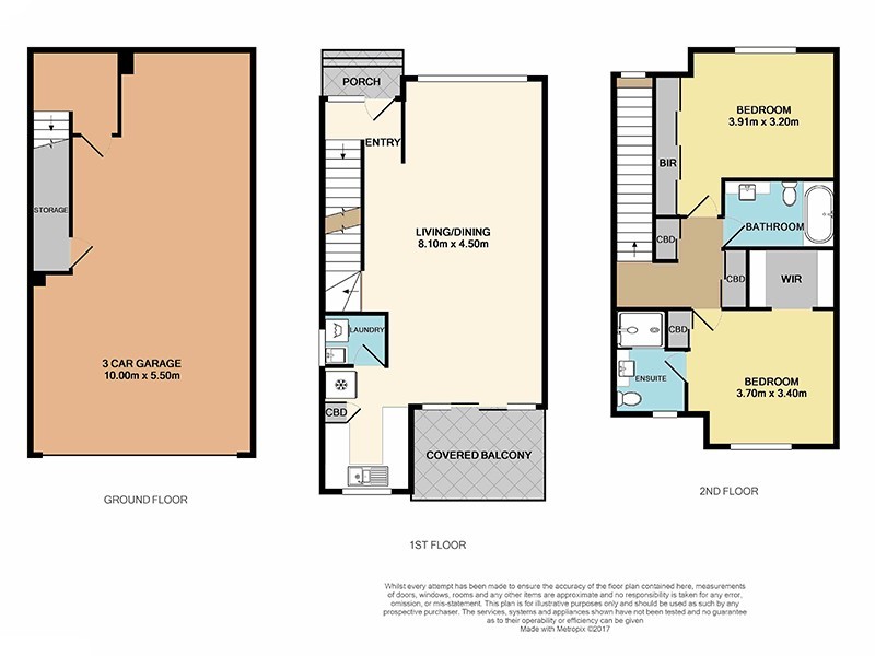 3 Parkland Place, Notting Hill VIC 3168 Floorplan