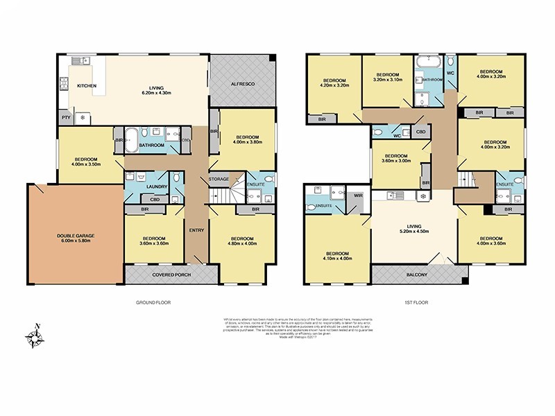 10 Auguste Avenue, Clayton VIC 3168 Floorplan
