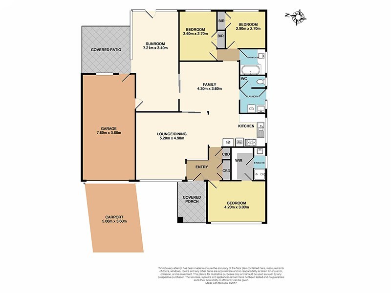 8 Snowy Court, Clayton South VIC 3169 Floorplan