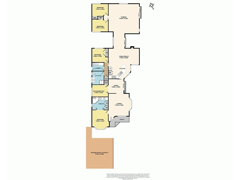 11 Christian Court, Rowville VIC 3178 Floorplan