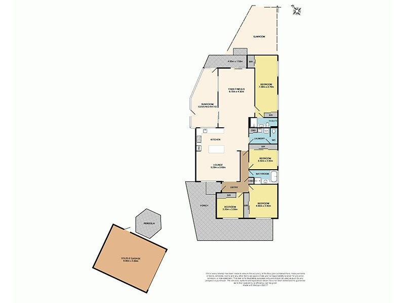4 Allambi Court, Clarinda VIC 3169 Floorplan