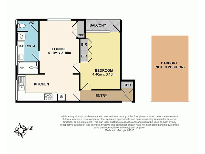 7/32 Newham Grove, Ormond VIC 3204 Floorplan