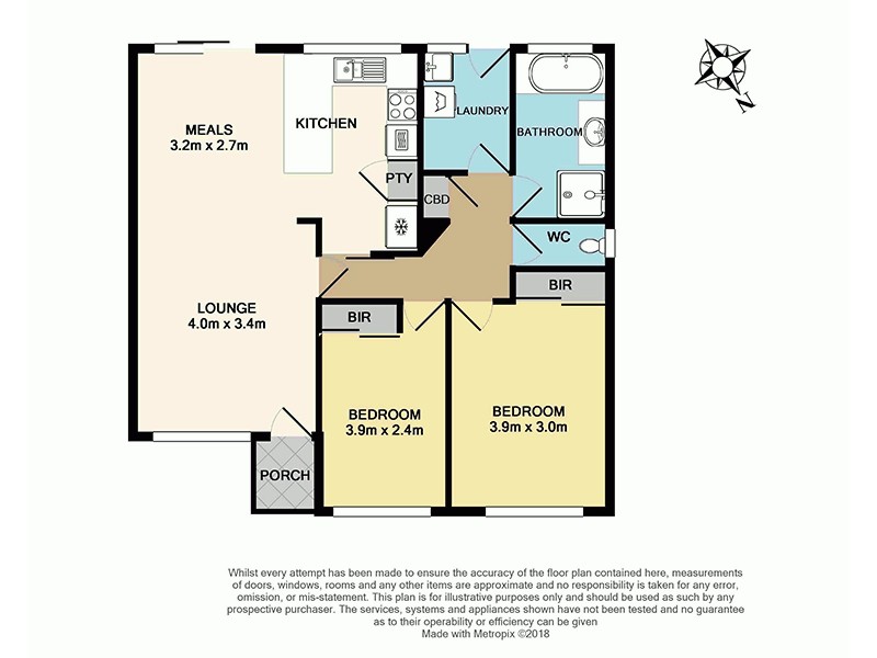 1-2/189 Elder Street South, Clarinda VIC 3169 Floorplan