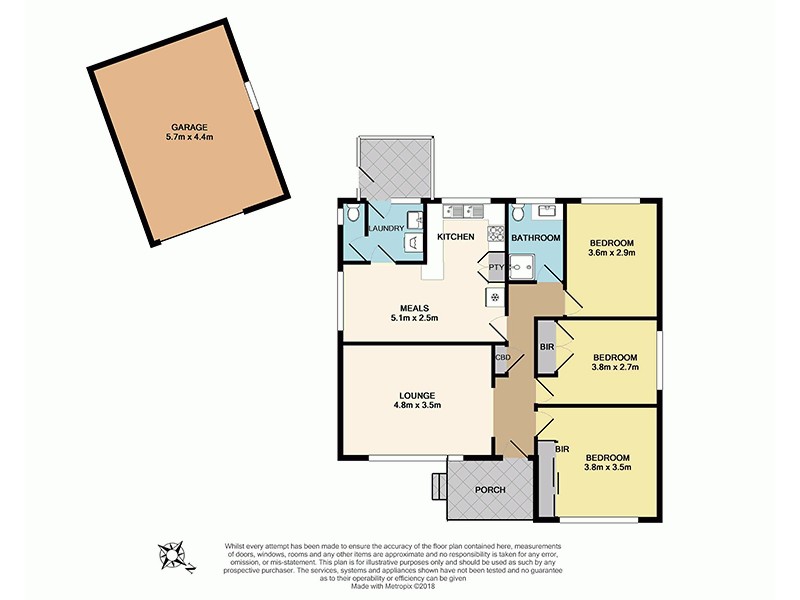 4  Vera Court, Dandenong VIC 3175 Floorplan