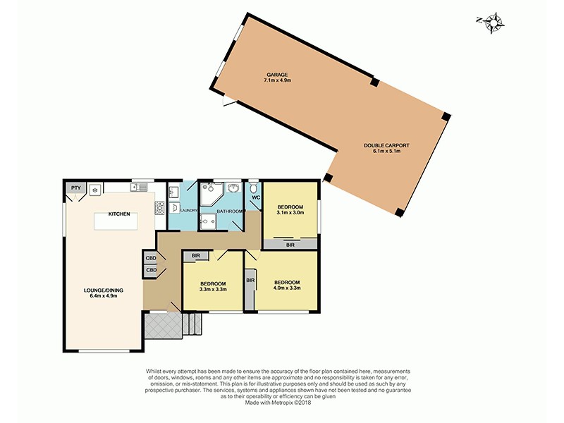 1 Chandor Court, Notting Hill VIC 3168 Floorplan