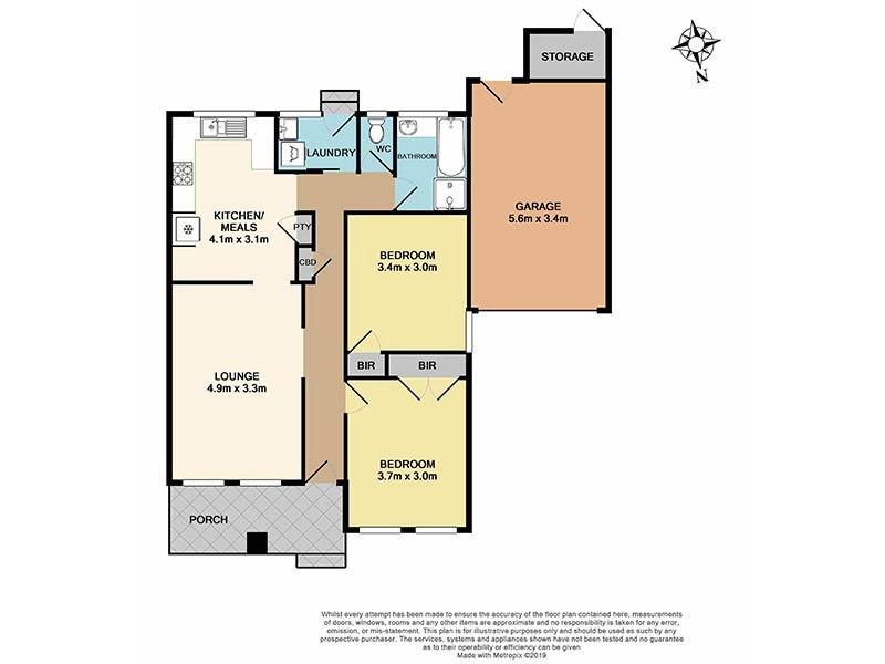 4/1 Yarram Crescent, Clayton VIC 3168 Floorplan