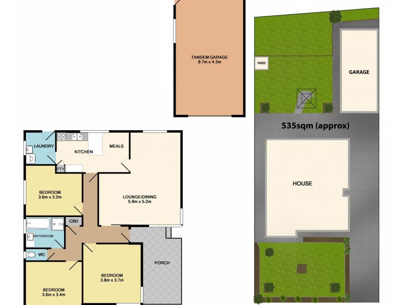 34 Kitson Road, Clayton South VIC 3169 Floorplan