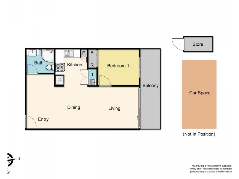 18/68-82 Graham Road, Highett VIC 3190 Floorplan