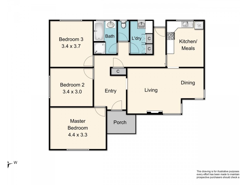 8 Sydney Street, Clayton South VIC 3169 Floorplan