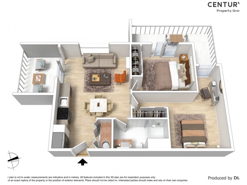 303/1213 Centre Road, Oakleigh South VIC 3167 Floorplan